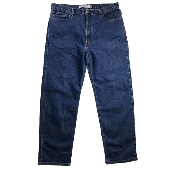 Vintage Levi's 550 Mens Jeans Size 40x32 Relaxed Fit Medium Wash Blue - Picture 1 of 9